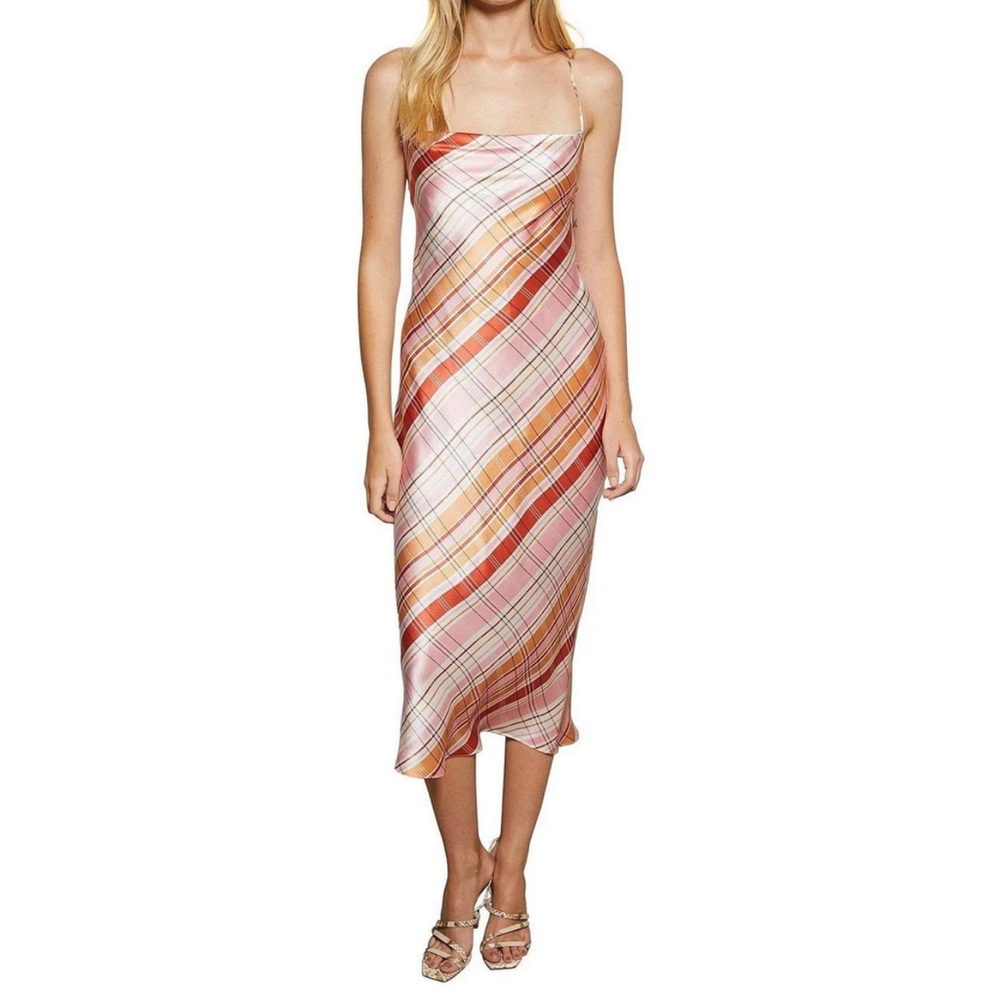 Bec & Bridge Tommy Plaid Midi Dress